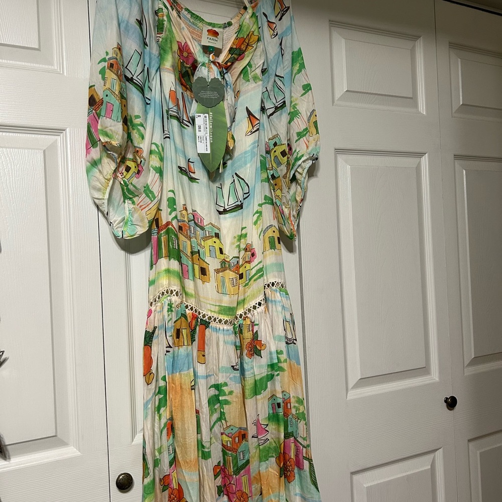Colorful Printed Women's Dress